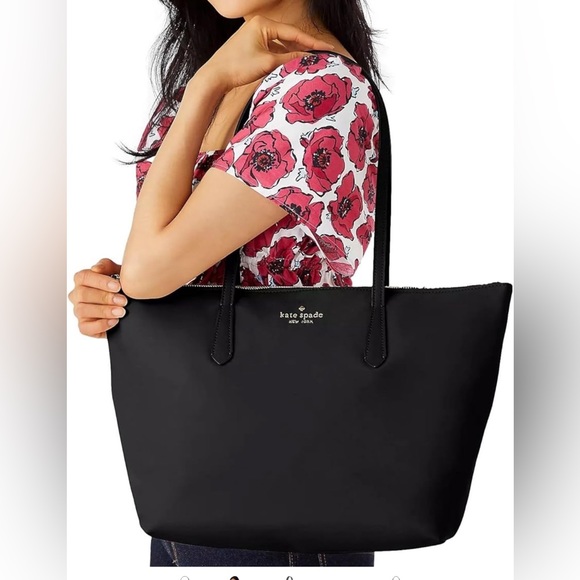 Kate Spade Kitt Nylon Large Tote + Wallet NWT - Picture 8 of 9